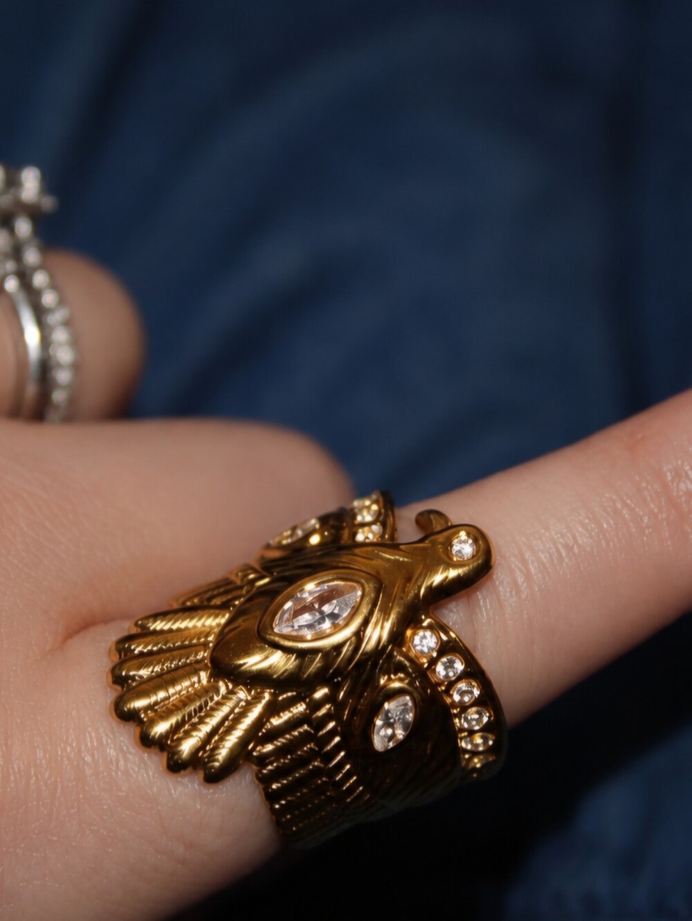 Golden Guardian Ring - Picture 3 of 7